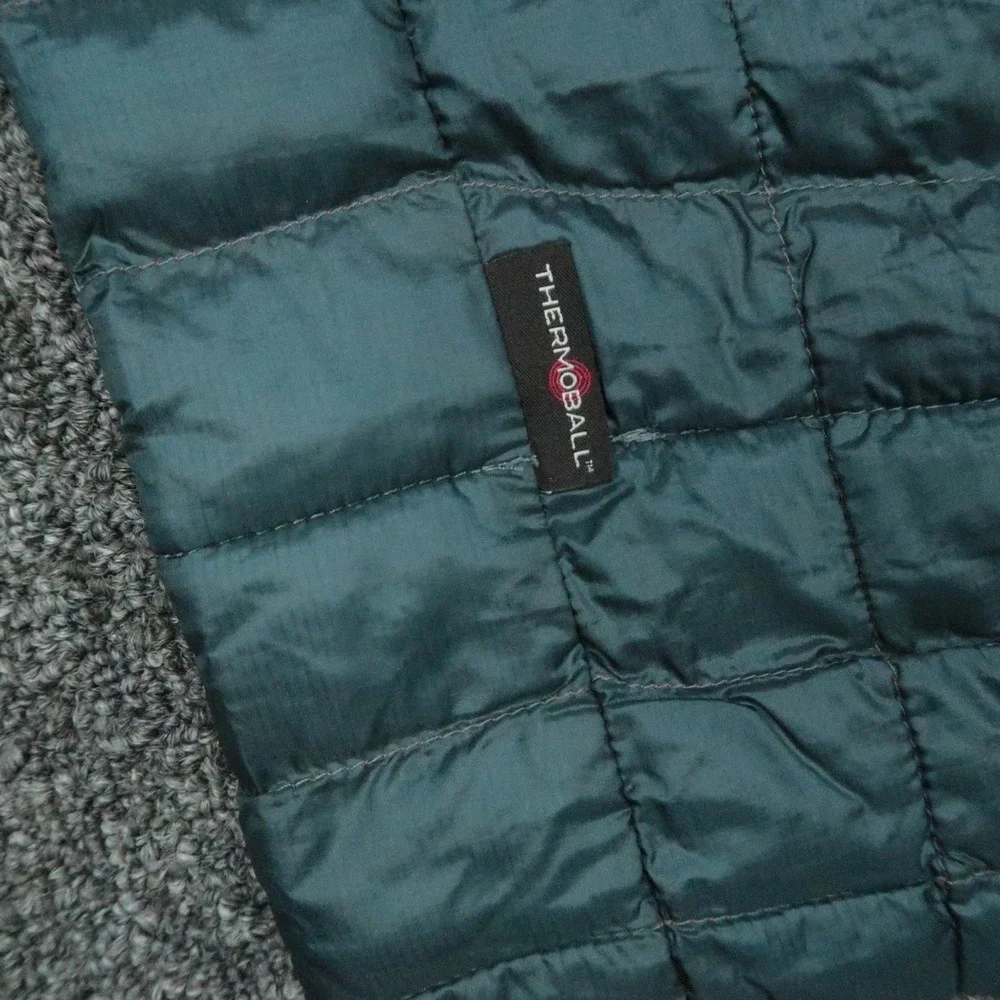 The‎ North Face Jacket Mens XL Blue ThermoBall Insulated Quilted Puffer Outdoor